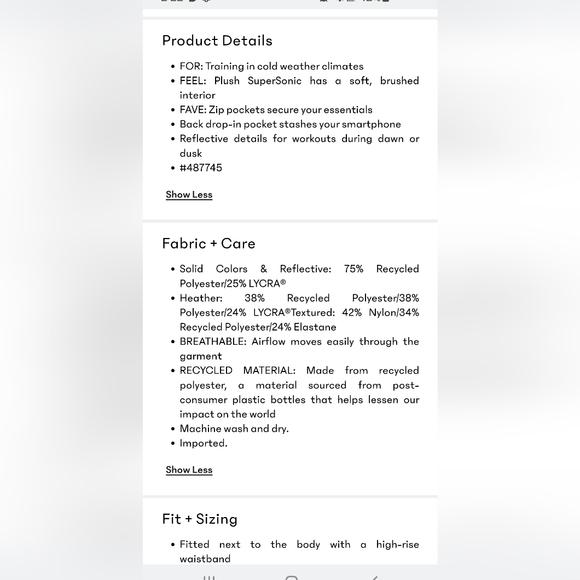 BNWT Athleta Rainier Jogger Legging XS Blue Gray - Picture 5 of 6